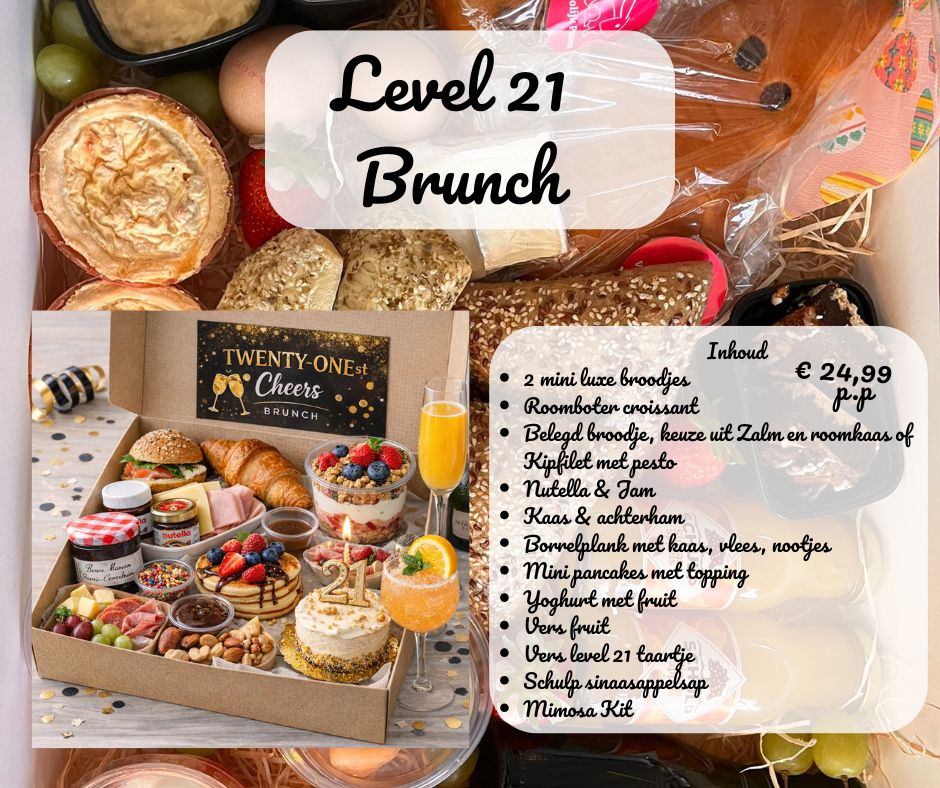 21 jaar brunch