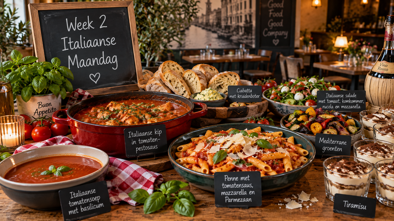Italiaanse Maandag bij Brunch and More